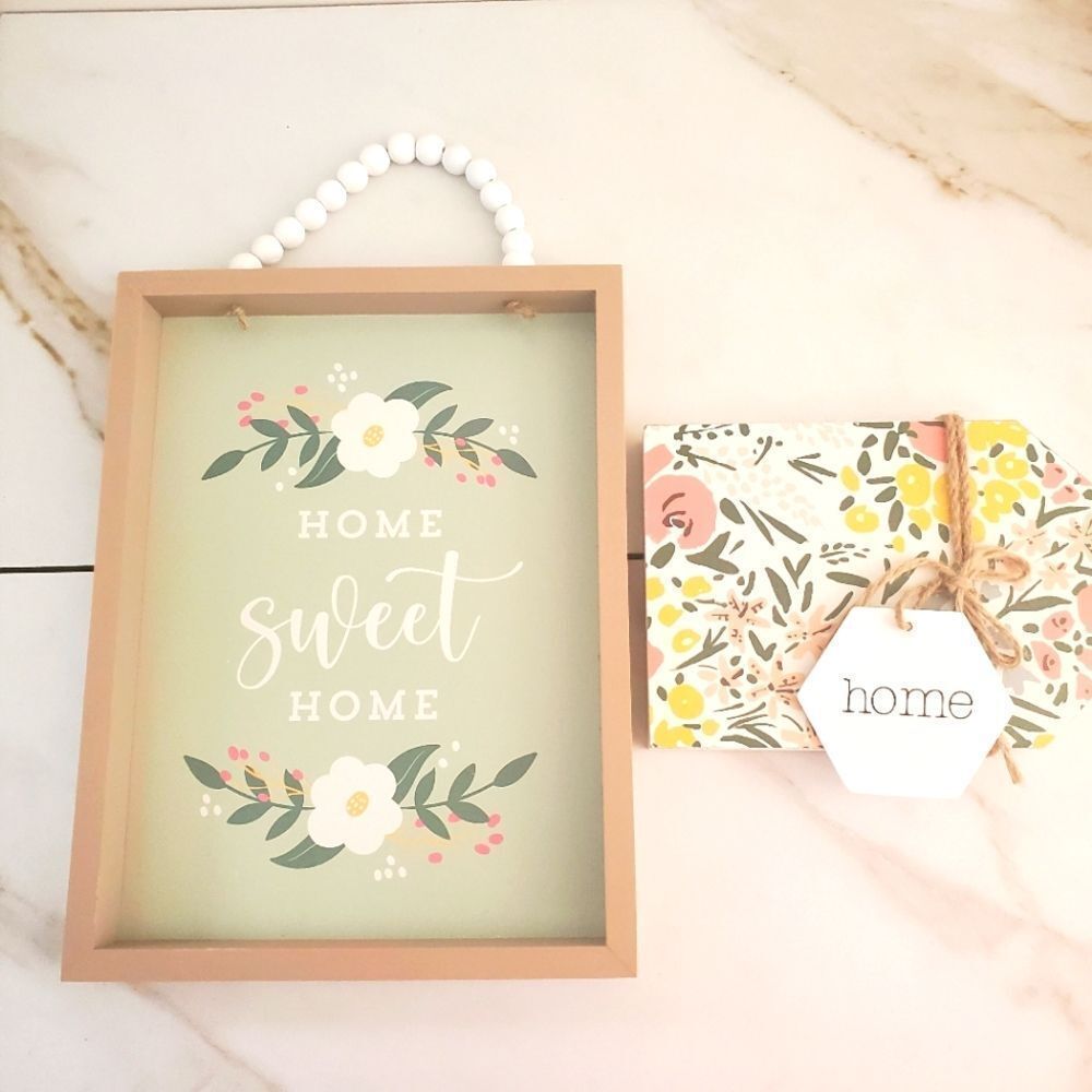 🆕️Home Sweet Home Floral Decor Bundle